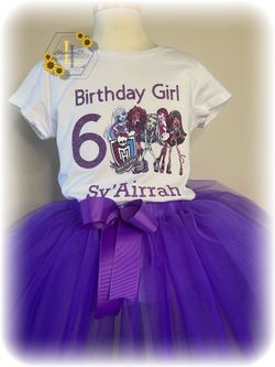 Monster High Custom Tutu Outfit