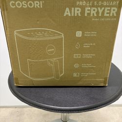 🍟 COSORI Air Fryer (Model: CAF-L501-KUS) 	•	5 Quart capacity – perfect for 1–4 people 	•	9-in-1 functions (Air Fry, Bake, Roast, Broil, etc.) 	•	Comp