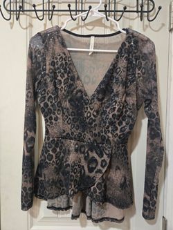 Womans Leopard Shirt