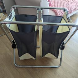 Foldable Sturdy Dual Hamper 