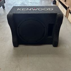 Kenwood 12” With Enclosure