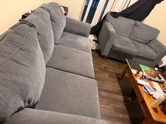 Couch and love seat