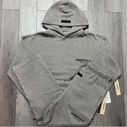 🔥 FEAR OF GOD ESSENTIALS SET – DARK OATMEAL – SIZE XL (NEW)
