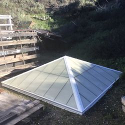 8’ft X 8’ft Pyramid Skylight 