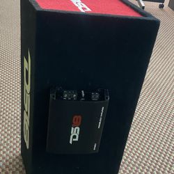 Ds18 2x10” Car Subwoofer With Amp 