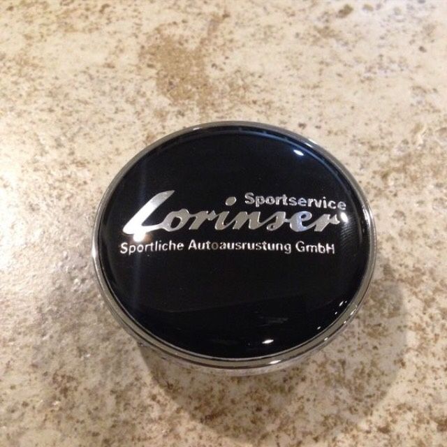 Mercedes Benz Flat Hood Emblem Black Lorinser AMG Star Delete