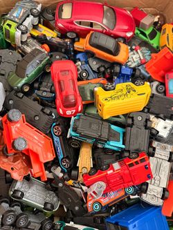 Large Lot of Mixed Toy Die-Cast Cars