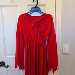 Girls Devil Costume Size 10