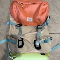 BURTON 30L backpack w side water bottle pockets 