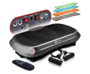 Lifepro Waver Vibration Plate Exercise Machine with 99 Speeds and Resistance Bands New, Open Box 330 Pound Capacity