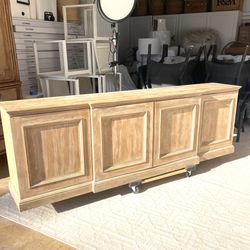 ENTRY CONSOLE TABLE 89”  Solid Wood 