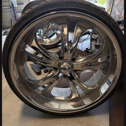 22 Inch Boss Rims 