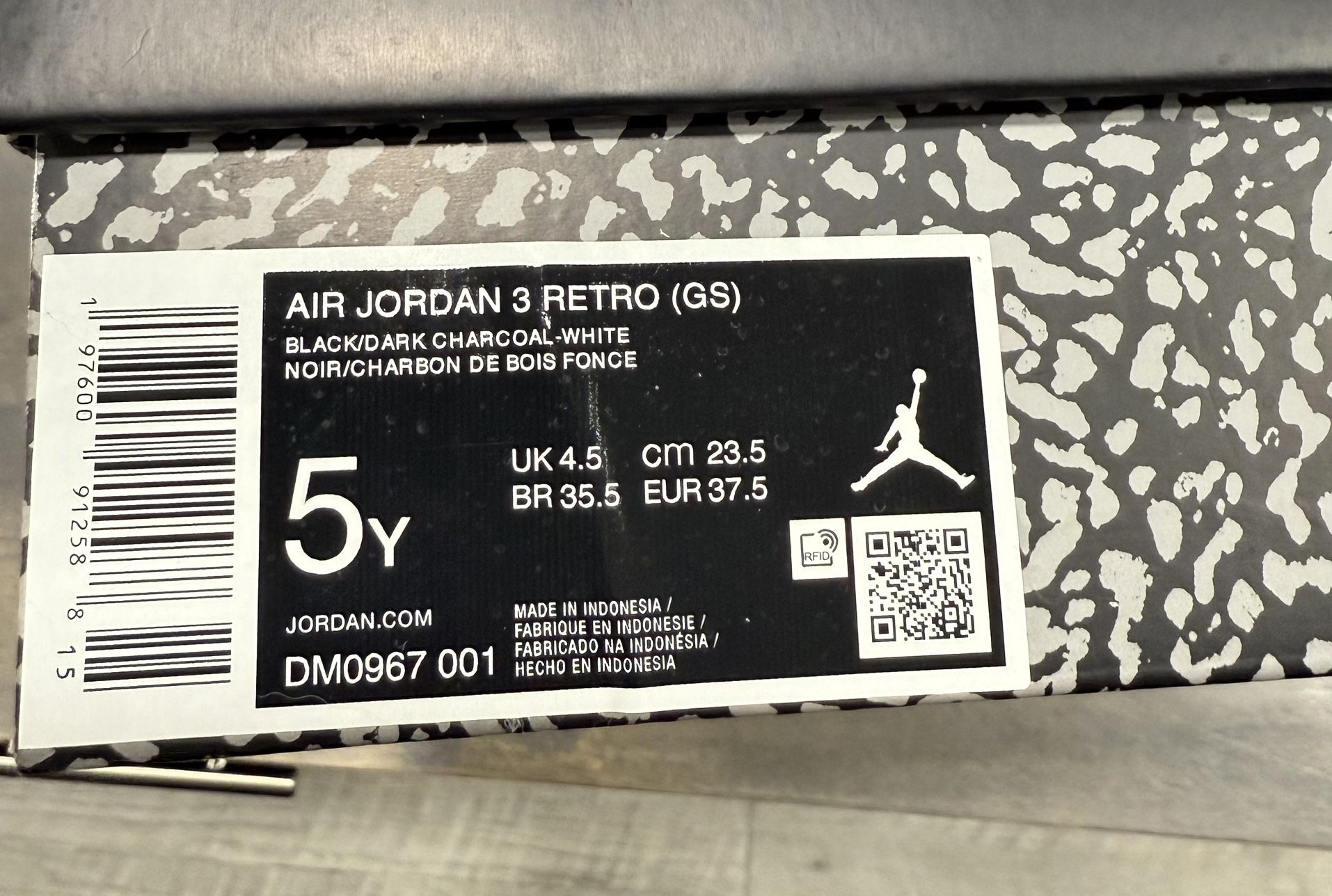 Air Jordan 3 retro (gs)