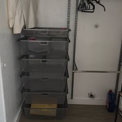Elfa closet system