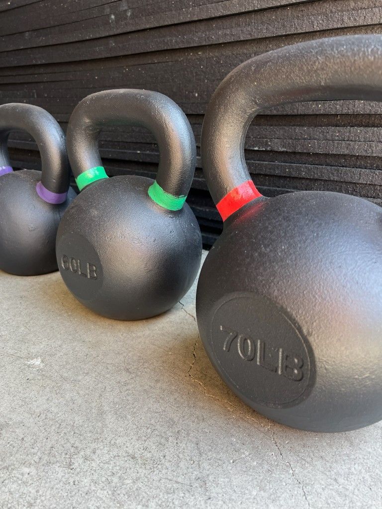 NEW Kettlebells Weight Set Kettle Bell Home Gym Crossfit Olympic Weights