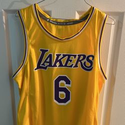 LeBron James Los Angeles Lakers Basketball Jersey 