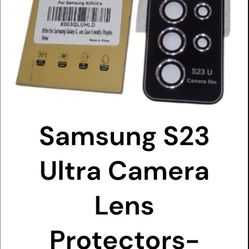 Samsung S23 Ultra Camera Lens Protectors-Multi-chrome