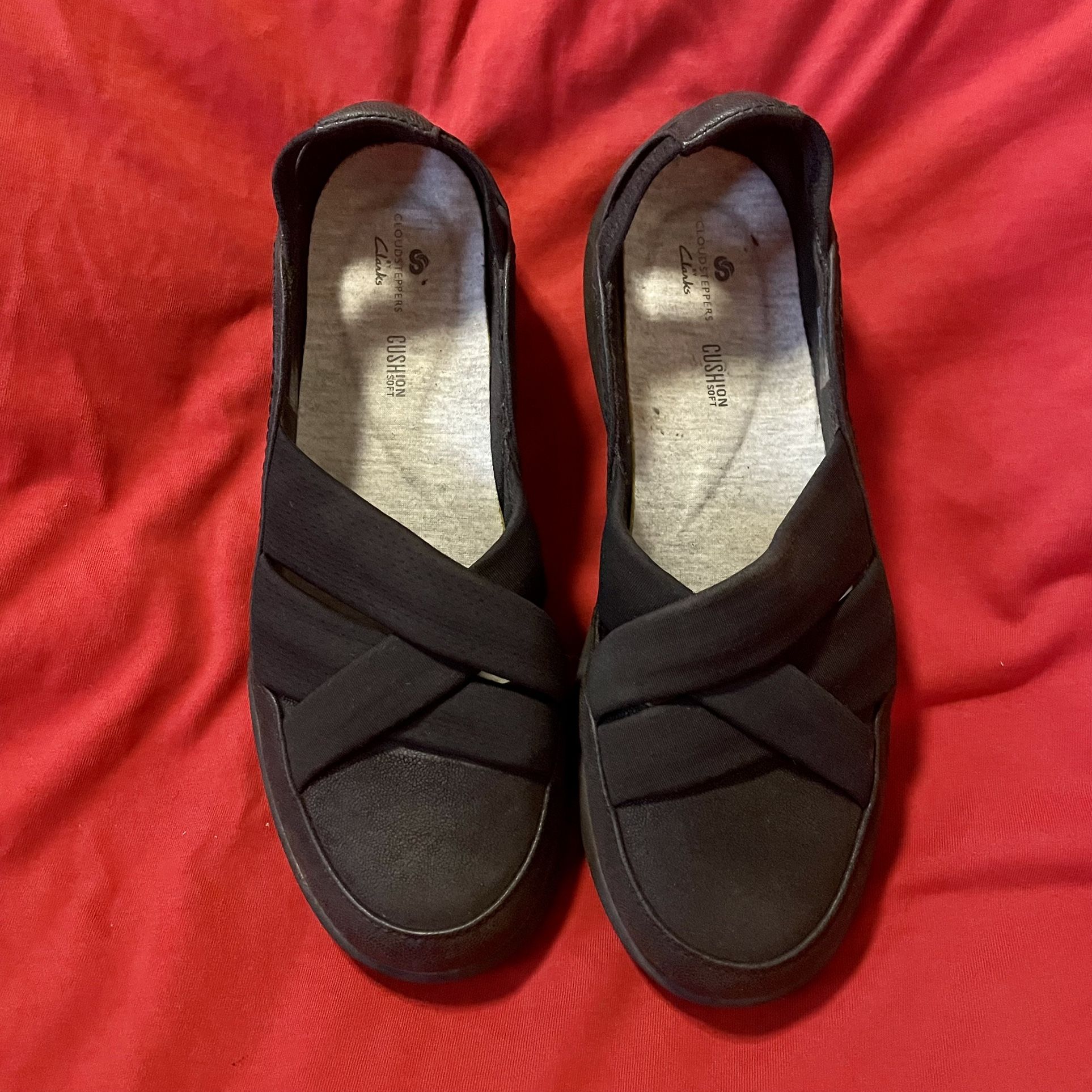 Women’s Clarks ‘Cloudsteppers’ Slip-on Shoes (6.5)