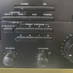 Yahama Natural SOUND AV Receiver Rx-495 CINEMA DSP  