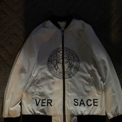Title: Authentic Versace Zip-Up Jacket – 3XL – Good Condition