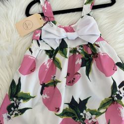 Pink Lemon Toddler Girl Dress