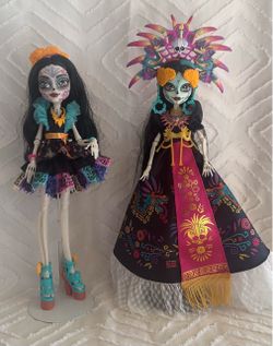 Monster high Operetta Doll and Skelita , Deuce Gorgondoll
