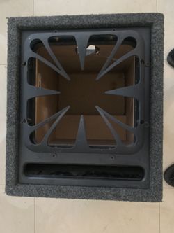 Kicker L Series 10 Inch Ported Box With Grill