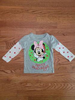 12 Months Minnie Mouse Tshirt