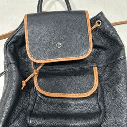 Genuine Leather Backpack /purse
