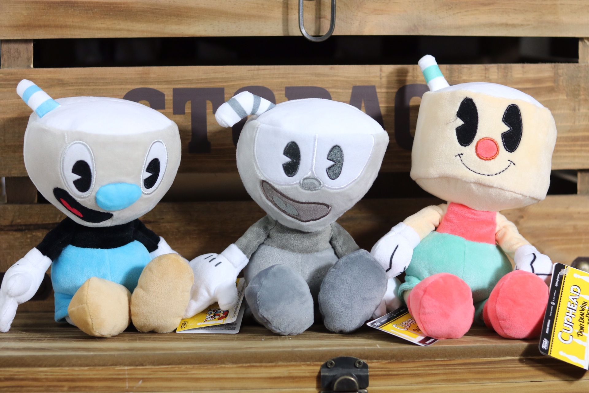 Cuphead plushies
