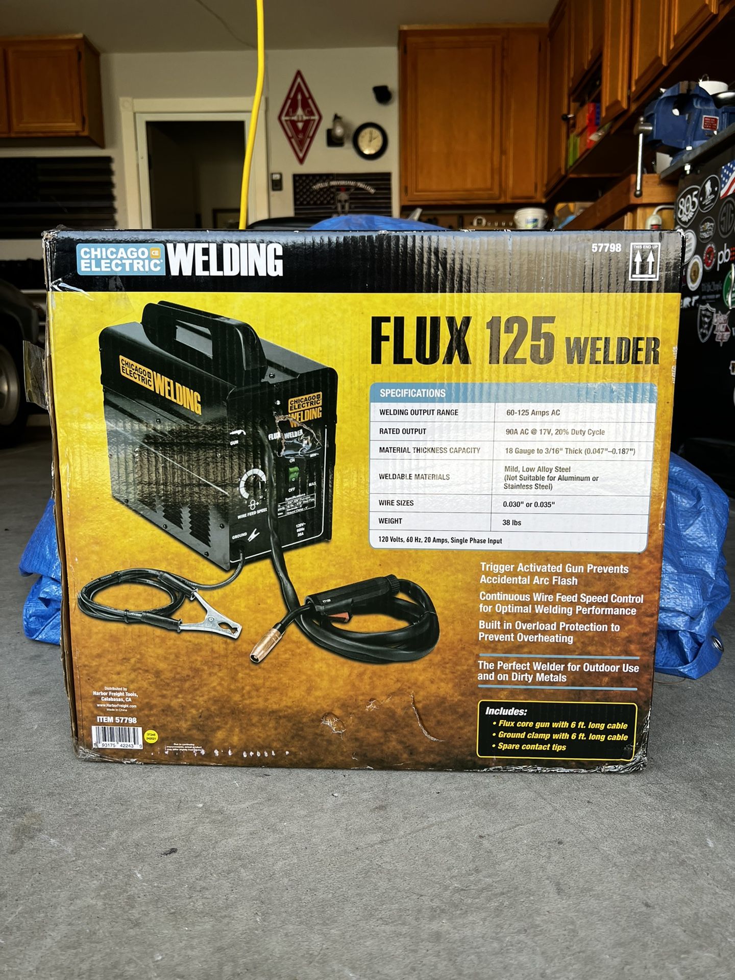 Chicago Electric Flux 125 Welder 17v