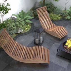 Arcaica Wood Rocking Chairs