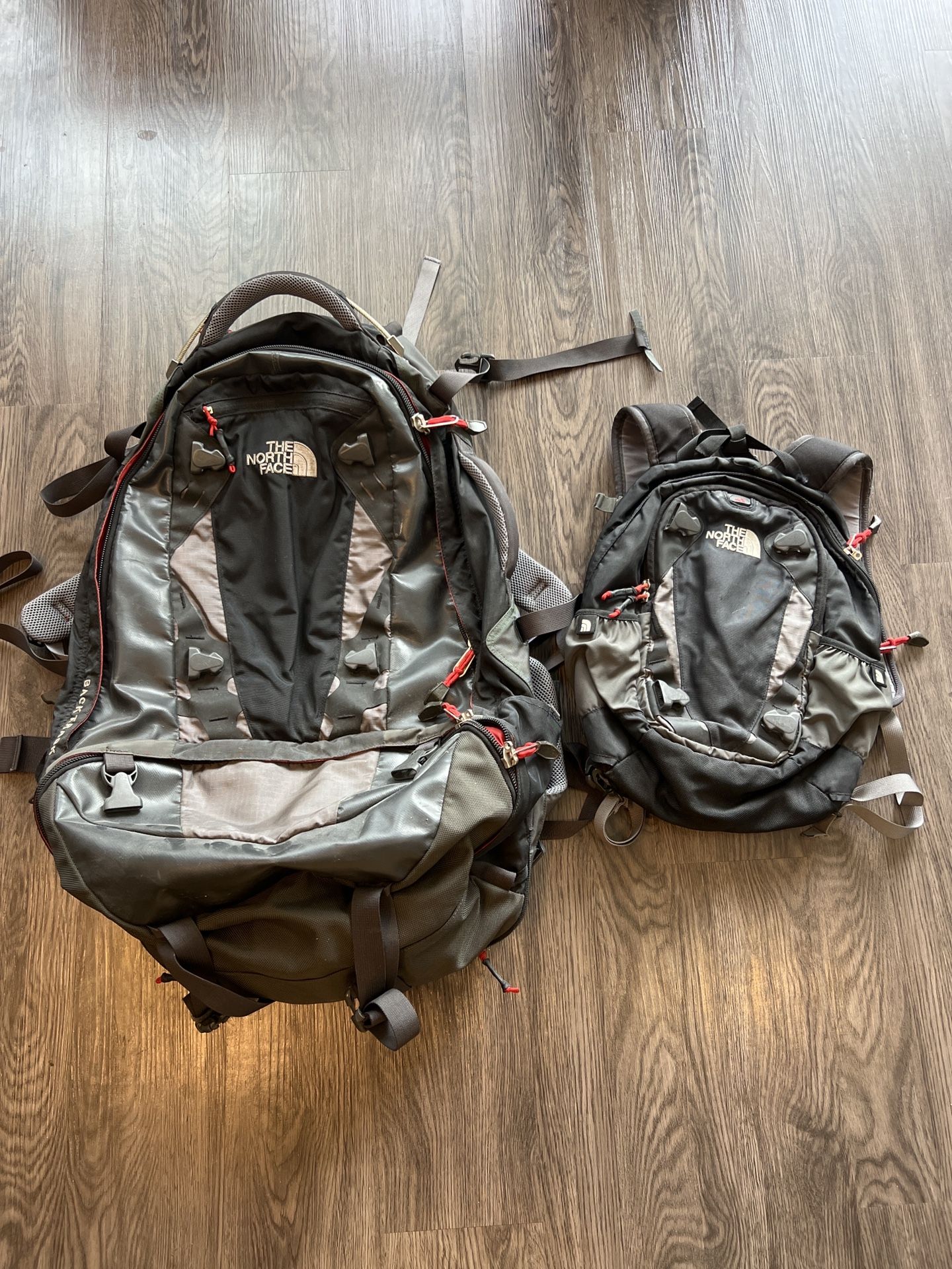 Northface large Hiking Backpack And Daypack 