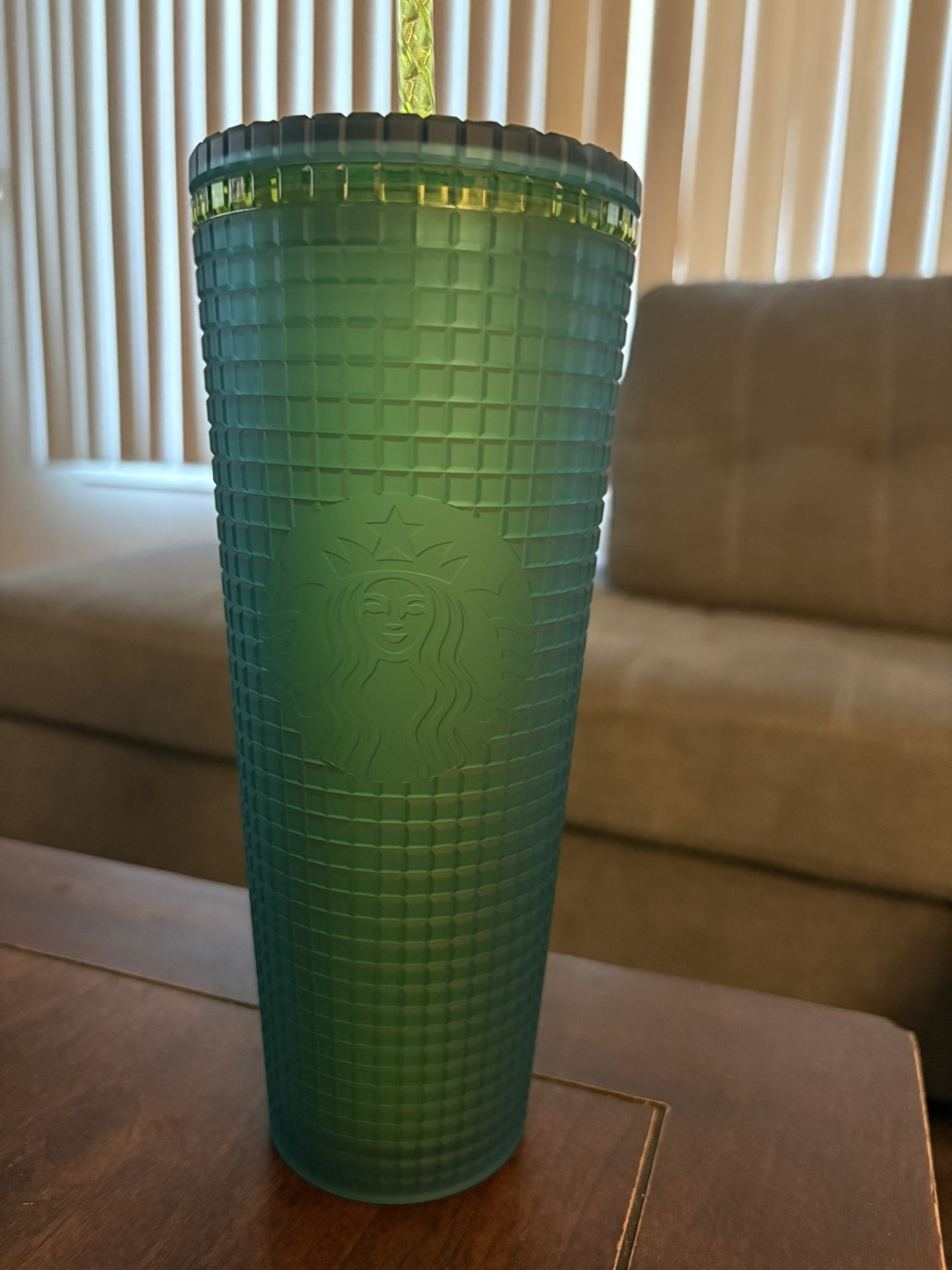 Green Starbucks Cup
