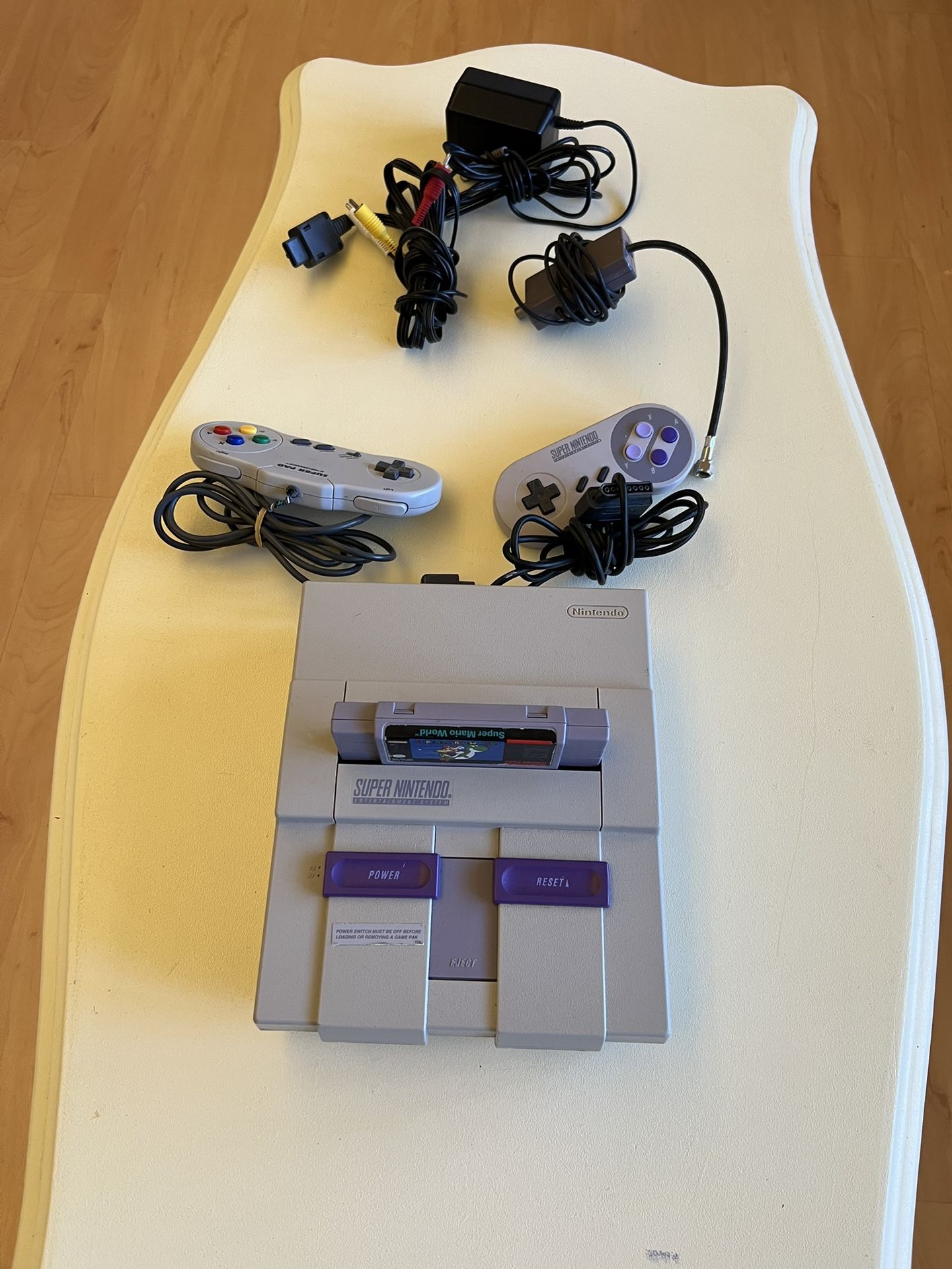 Original Super Nintendo (SNES) Console Bundle 