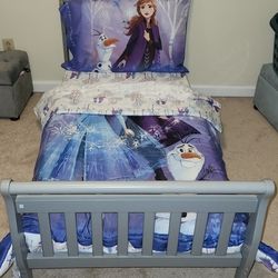 Grey Toddler Bed