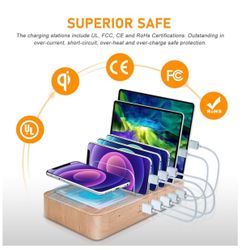 wireless multi charger station