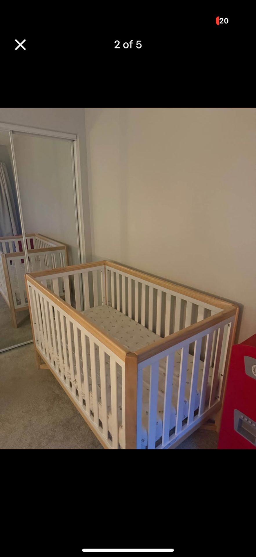 4-in-1 Convertible Crib
