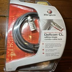 If Shipping Wanted Request TARGUS Computer Defcon CL UltraMax Combo Cable Lock, Notebook Security 