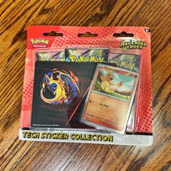 Pokemon Ascended Heroes Sticker Tech 3 Pack Blister