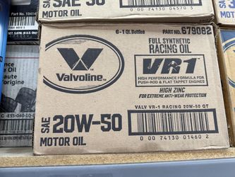 Valvoline VR1 20W50 Full Synthetic High Zinc