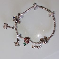  Pandora's Walt Disney Bracelet  Expensive Charms