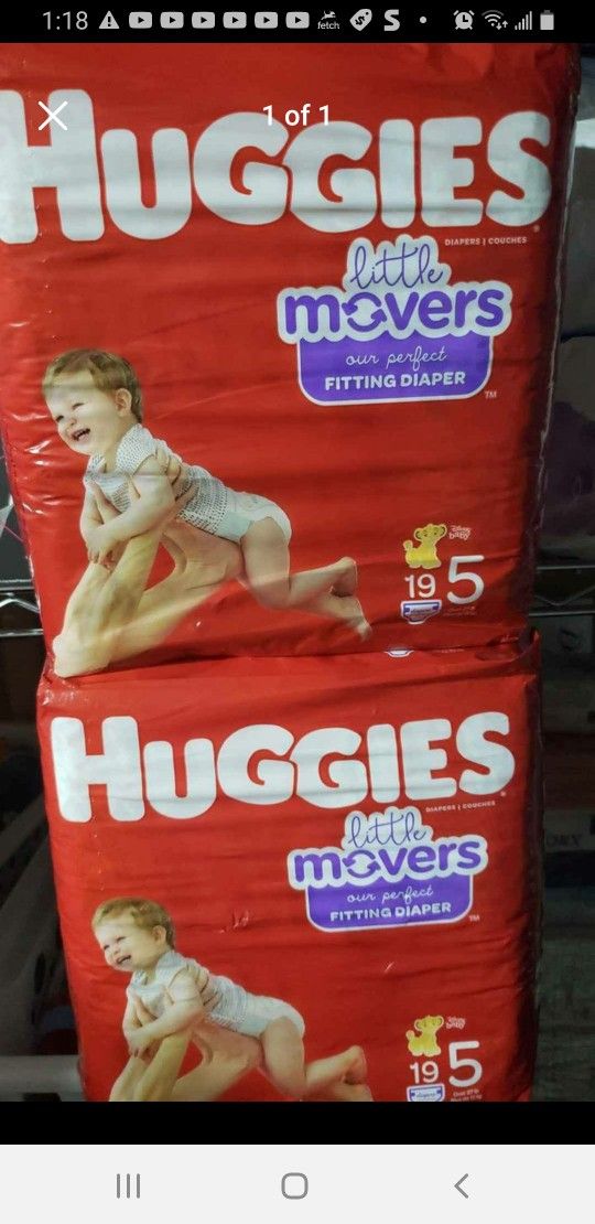Huggies Diapers Size 5 