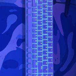 White TOKB T68SE keyboard (Wired)