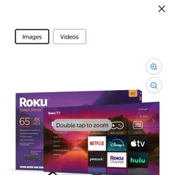 Roku 65” Tv  4k