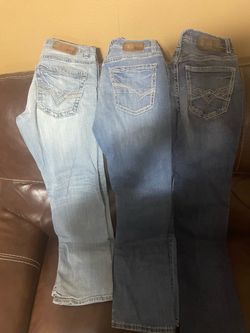 BKE Jeans Lot of 3    30x30. 28L.  29x36
