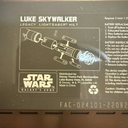 Luke Skywalker Legacy Lightsaber