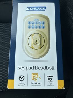 Keyless Lock Brass