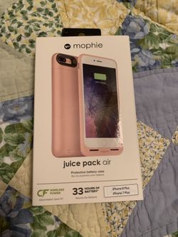 Mophie Juice Pack Air for iPhone 7 Plus and 8 Plus in good condition