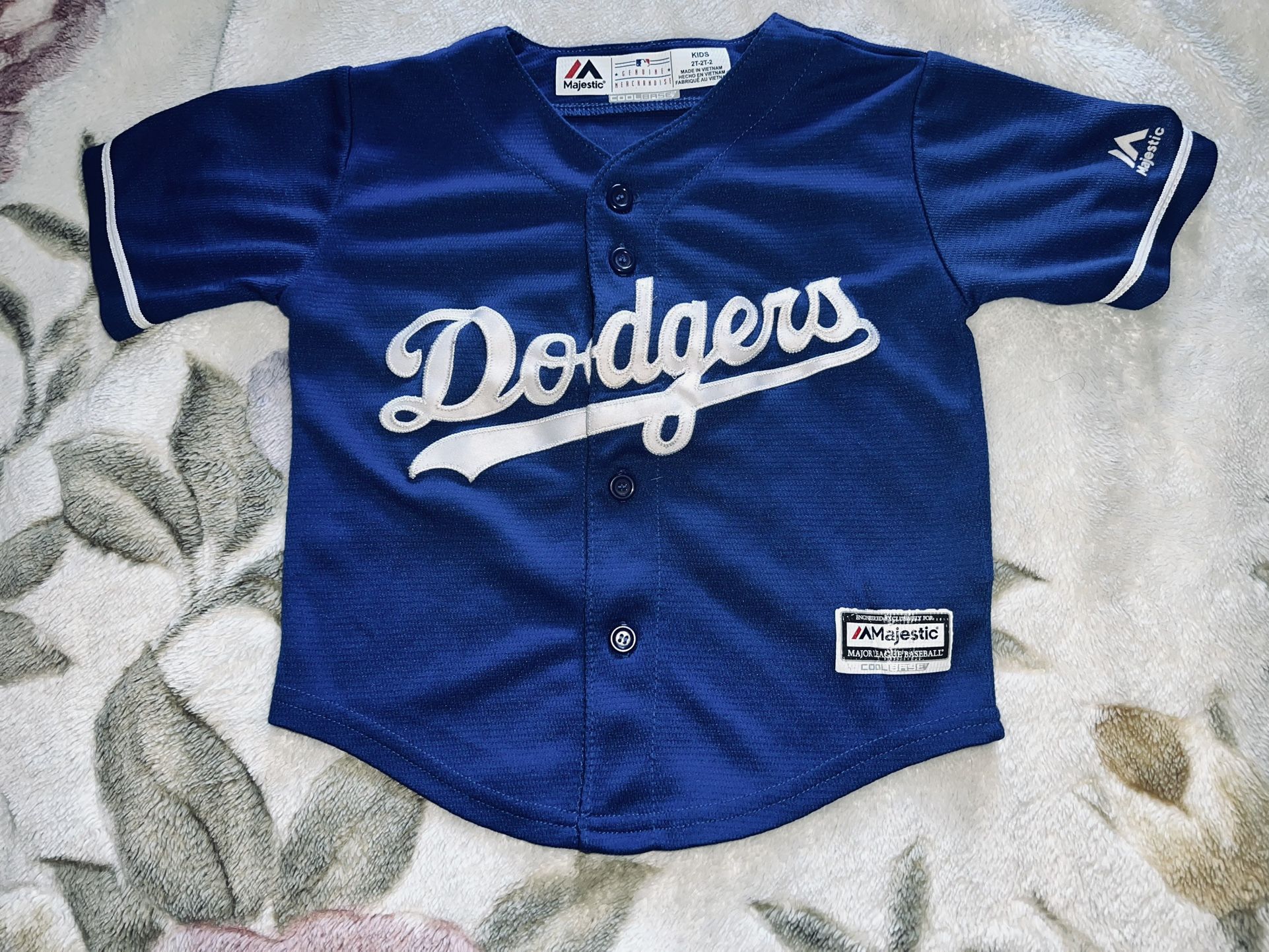 Los Angeles Dodgers Jersey Youth Toddler 2T World Series